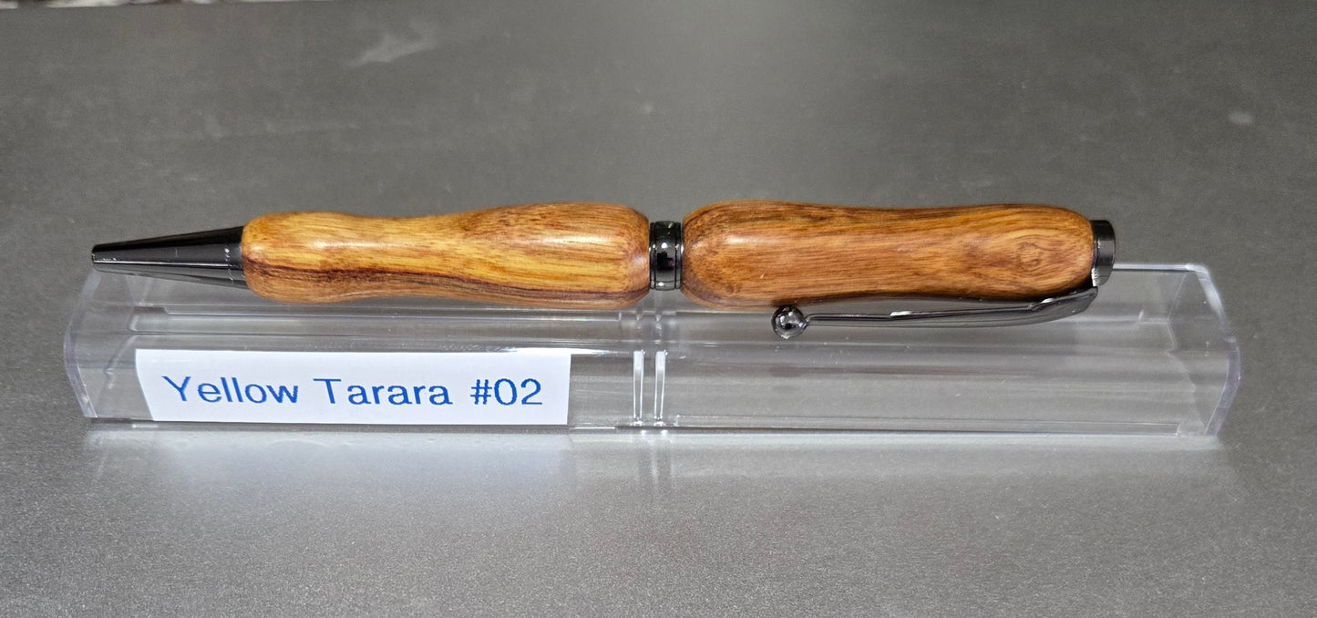Yellow Tarara Slim Line Twist Pen