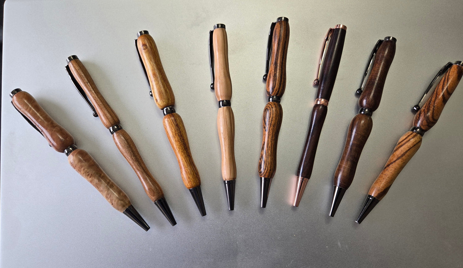 Wood Pens and Bottle Stoppers