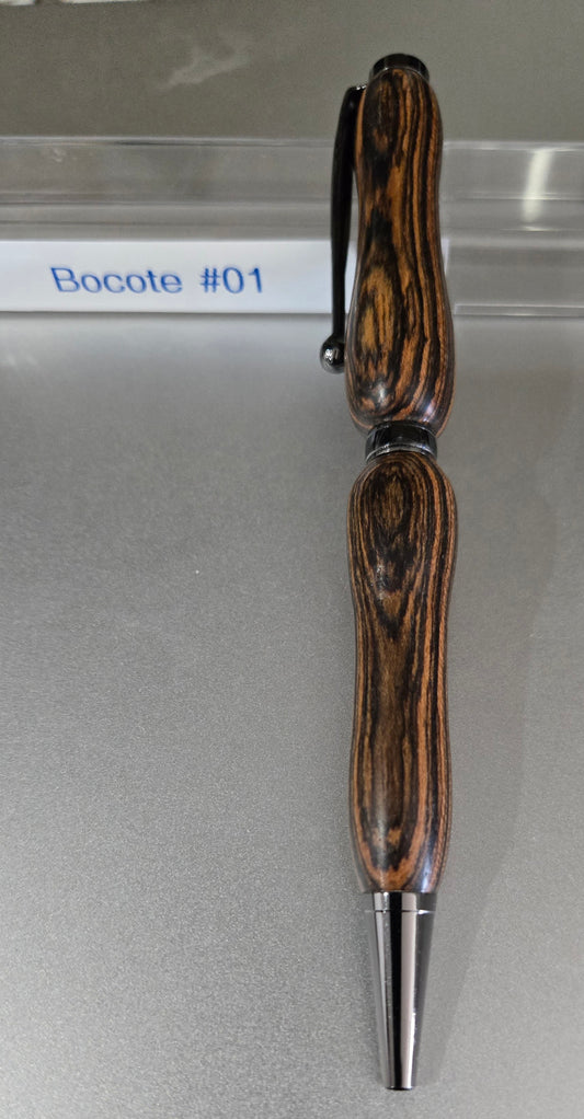 Bocote Wood Slim Line Twist Pen