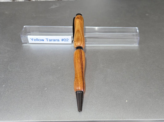 Yellow Tarara Slim Line Twist Pen
