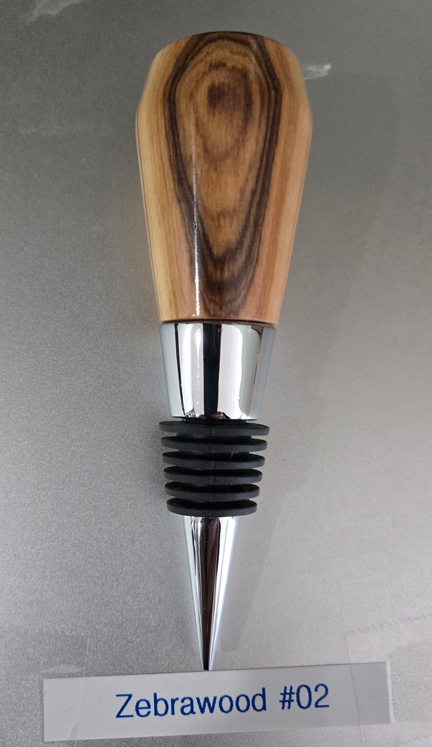 Zebra Wood Wine/Bottle Stopper