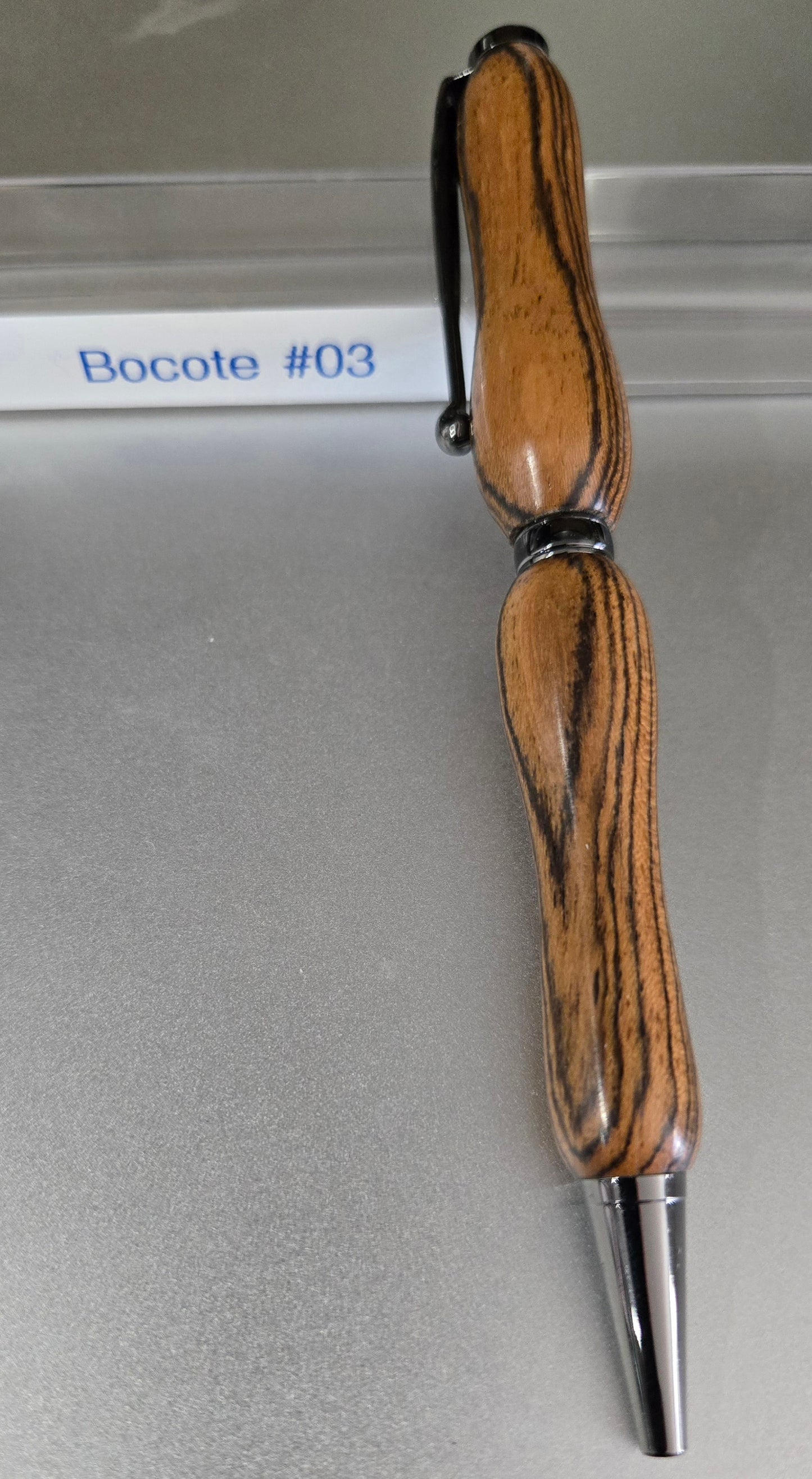 Bocote Wood Slim Line Twist Pen