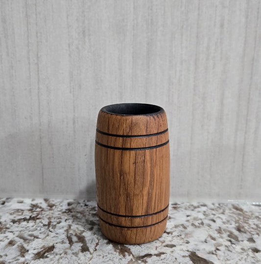 Oak Whiskey Shot Glass